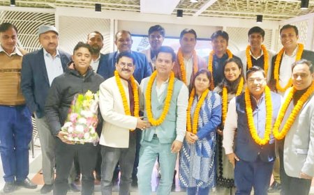 देवरिया मे इंडियन डेंटल एसोसिएशन की नई कार्यकारिणी का हुआ गठन 