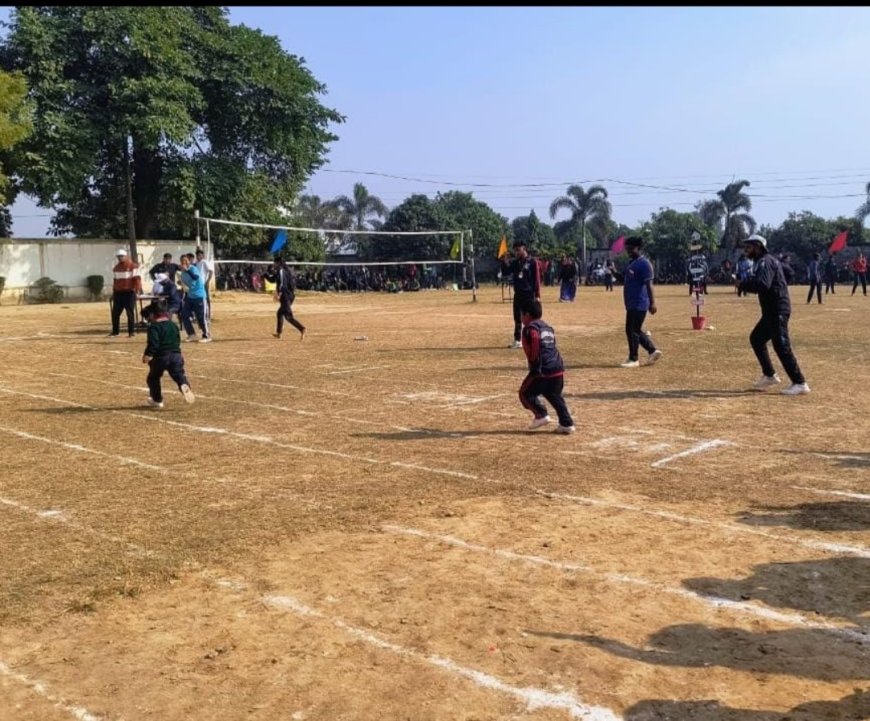 खो-खो, कबड्डी व रेस में छात्र-छात्राओं ने दिखाया दमखम