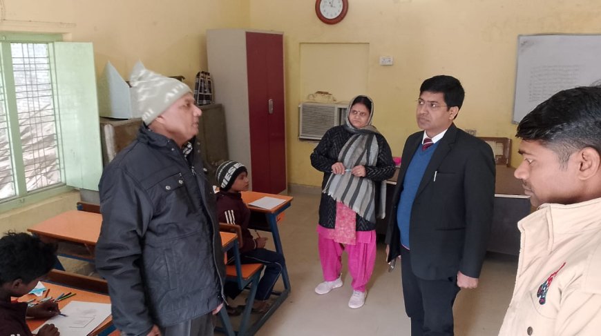सचिव/अपर जिला जज ने किया राजकीय बाल गृह देवरिया का औचक निरीक्षण