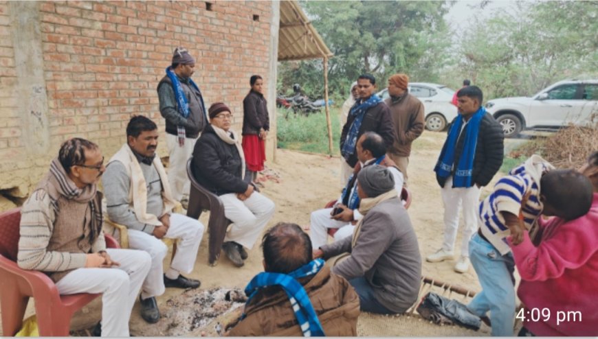 आलापुर विधानसभा क्षेत्र में युवती की हत्या, बसपा डेलिगेशन ने पीड़ित परिवार से की मुलाकात