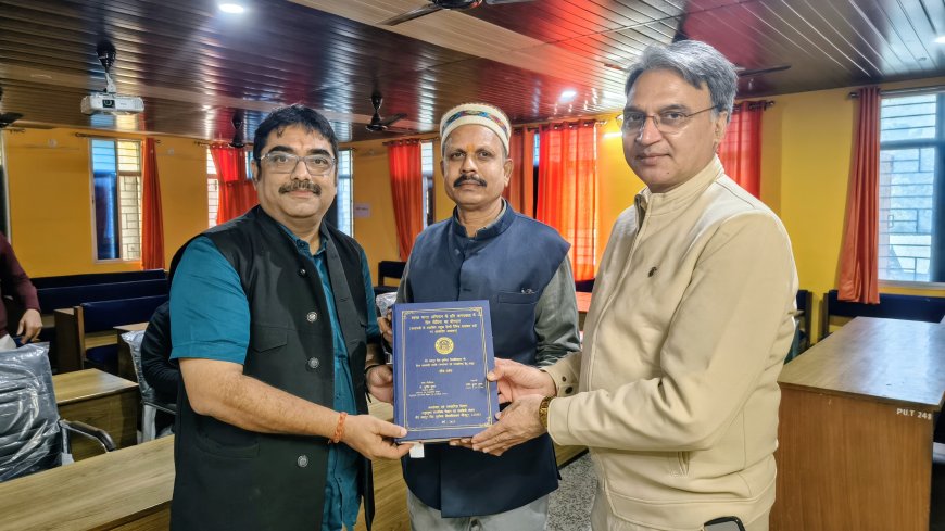 जनसंचार के क्षेत्र में शोध की नई उपलब्धि, मनीष कुमार शुक्ल को पी-एच.डी. की संस्तुति