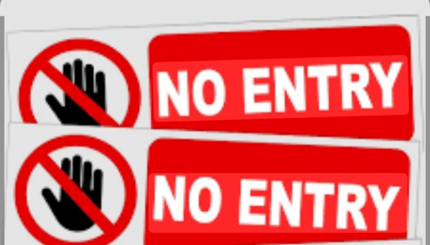 नो इंट्री ध्यान दे देवरिया के इस जगह पर 30 दिसंबर से 10 जनवरी तक रहेगा यातायात बाधित 