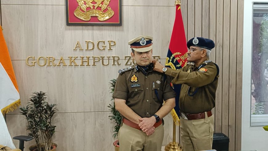 गोरखपुर के एसएसपी राज करन नय्यर डीआईजी रैंक पर हुए पदोन्नत