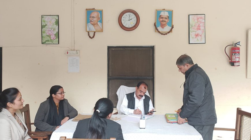 न्यायाधीश गणों ने किया राजकीय बाल गृह देवरिया का औचक निरीक्षण