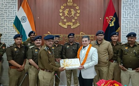 कानून-व्यवस्था का सेनापति विदा—राज करन नय्यर की विदाई में एकजुट दिखा पूरा पुलिस महकमा