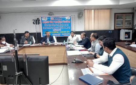 डीसीसी व डीएलआरसी की बैठक सम्पन्न, ऋण वितरण बढ़ाने के दिए निर्देश