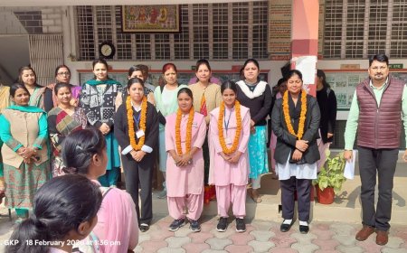 छात्र कार्य परिषद के पदाधिकारियों का हुआ शपथ ग्रहण समारोह 