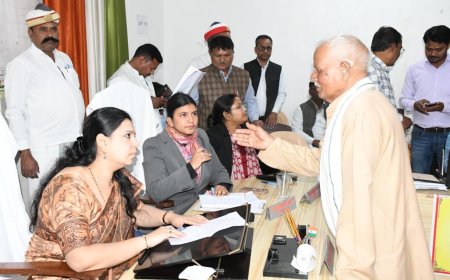 सम्पूर्ण समाधान दिवस में 93 में से 28 मामलों का हुआ मौके पर निस्तारण