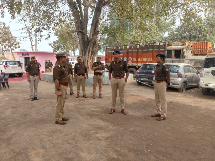 एसपी देवरिया ने थाना खुखुन्दू का वार्षिक निरीक्षण कर दिए आवश्यक दिशा-निर्देश