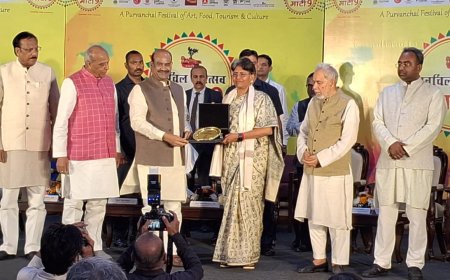 पीयू की कुलपति को मिला प्रतिष्ठित “माटी सम्मान” लोकसभा अध्यक्ष ओम बिरला ने किया सम्मानित 