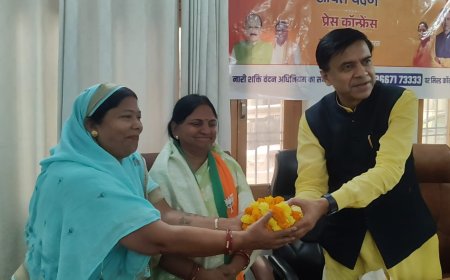 देवरिया लोक सभा में मातृ शक्ति को आगे ले जाने का संकल्प अडिग-- शशांक मणि 