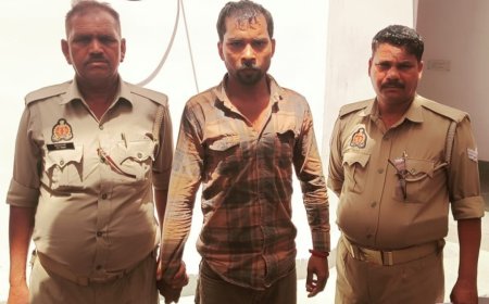 पुलिस टीम द्वारा 25 हजार रूपए के ईनामिया अभियुक्त को किया गिरफ्तार 