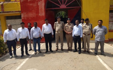 जिला कारागार में ‘सुरक्षित बचपन योजना’ के तहत निरीक्षण, बच्चों के विकास पर जोर