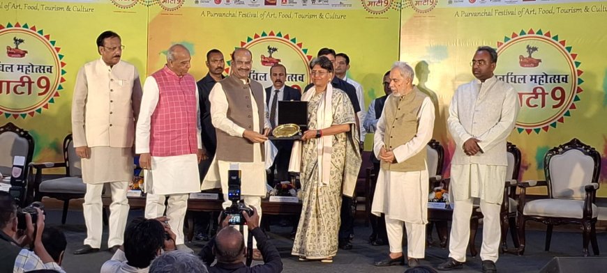 पीयू की कुलपति को मिला प्रतिष्ठित “माटी सम्मान” लोकसभा अध्यक्ष ओम बिरला ने किया सम्मानित 