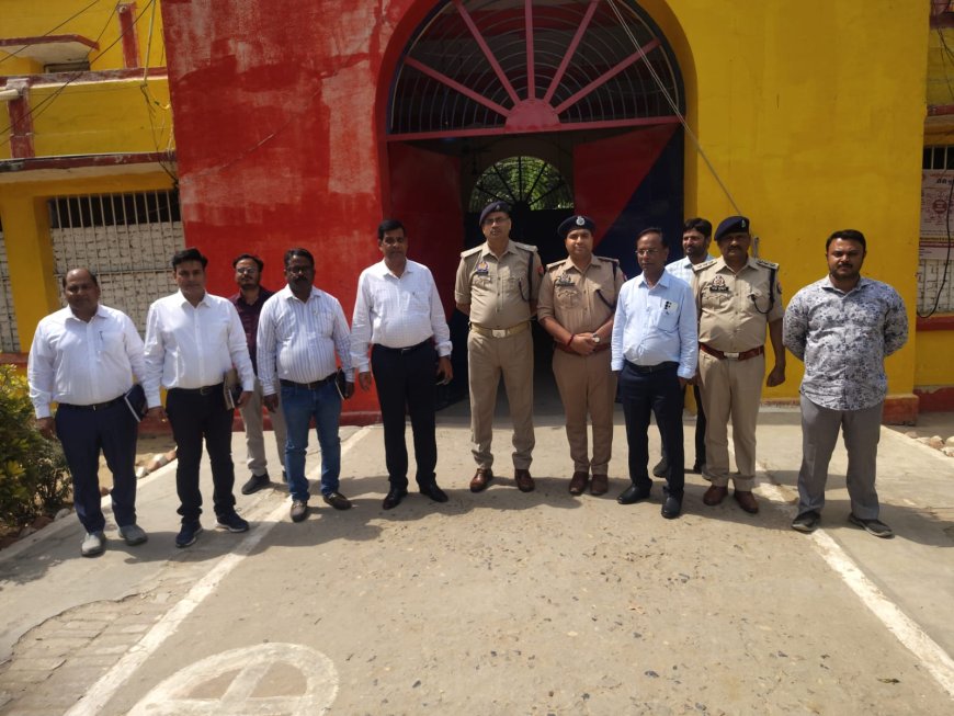 जिला कारागार में ‘सुरक्षित बचपन योजना’ के तहत निरीक्षण, बच्चों के विकास पर जोर