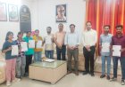 पूर्वांचल विश्वविद्यालय के आठ छात्र केमिस्ट पद पर चयनित