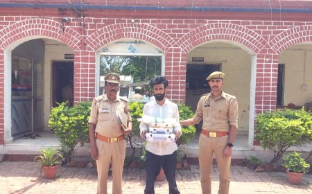 मंदिर में चोरी का एक आरोपी गिरफ्तार देवी के आभूषण नहीं हुआ बरामद