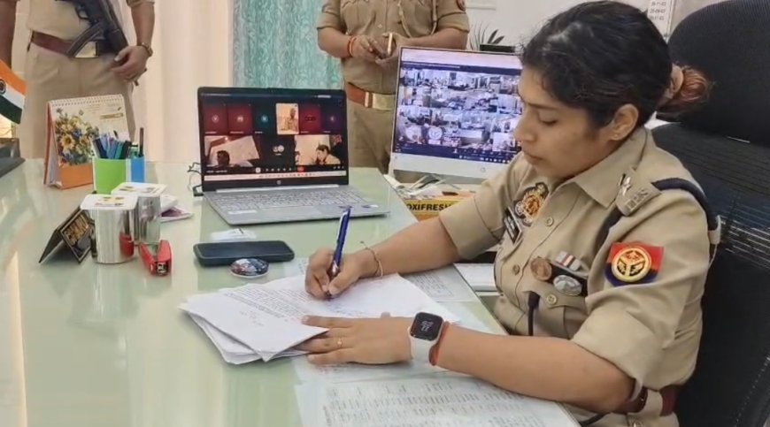 ''नो इन्वेस्टिगेशन नो एफआईआर फैसला ऑन द स्पॉट " एसपी चारू निगम की अनोखी पहल