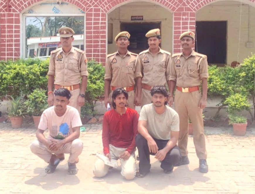 बाइक ओवरटेक विवाद में जानलेवा हमला, 3 आरोपी को पुलिस ने किया गिरफ्तार 