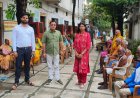 वृद्धाश्रम का अधिकारियों ने किया औचक निरीक्षण