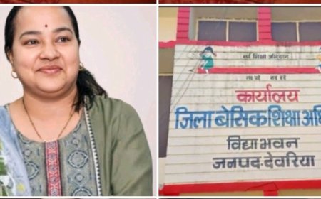 देवरिया की फरार बीएसए दिल्ली से गिरफ्तार , पच्चीस हजार रुपए का इनाम था घोषित 