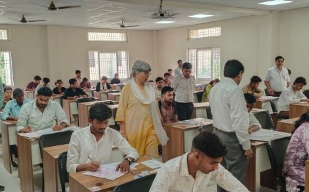 शांतिपूर्ण ढंग से संपन्न हुई पीयूकैट-2026 की प्रवेश परीक्षा