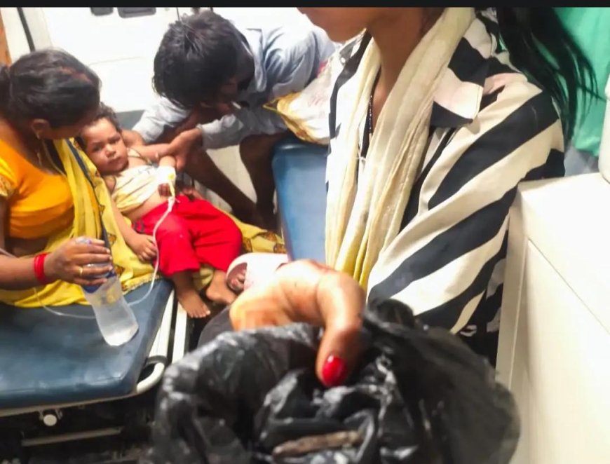 देवरिया में 18 माह के मासूम ने सांप के बच्चे को काटा, हालत बिगड़ने पर गोरखपुर मेडिकल कॉलेज रेफर