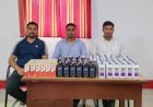 देवरिया में चलती ट्रेन से 32.58 लीटर लावारिस अंग्रेजी शराब बरामद