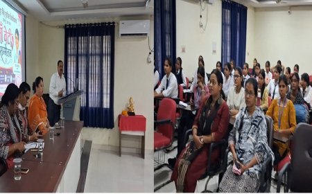 माँ-बेटी संवाद’ से सशक्त हुई स्वास्थ्य जागरूकता, पीयू में छात्राओं एवं माताओं को विशेषज्ञों ने दिए स्वास्थ्य परामर्श