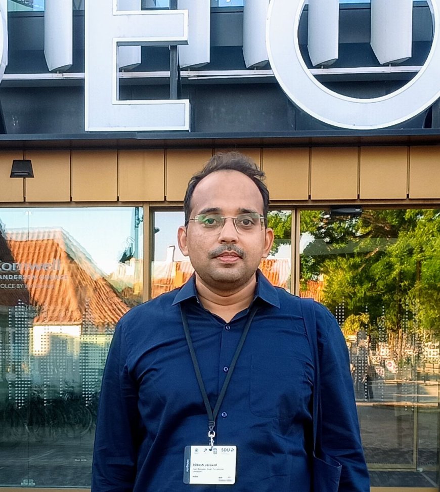 डॉ. नितेश जायसवाल ने डेनमार्क में आयोजित सम्मेलन में दी शोध प्रस्तुति