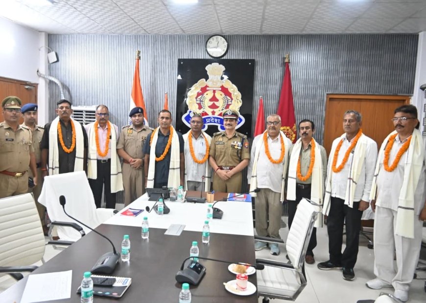 पुलिस आयुक्त कमिश्नरेट मोहित अग्रवाल ने 05 उप निरीक्षक व 03 अन्य कर्मचारियों को सेवानिवृत्त होने पर दी भावभीनी विदाई