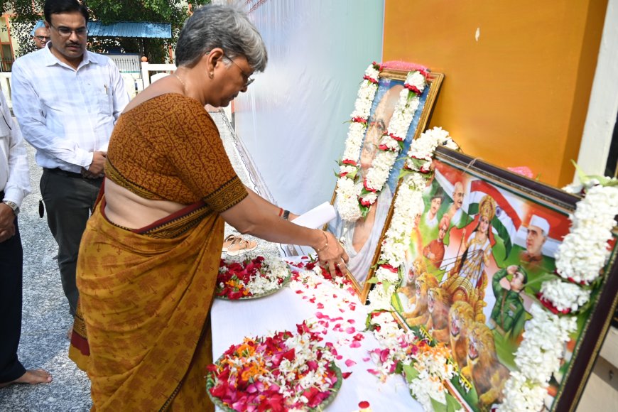 ईमानदारी और निष्ठा से हीं पूरा होगा विकसित भारत का सपना: प्रो. वंदना सिंह