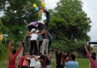 जन्माष्टमी पर छात्रावास में दही-हांडी कार्यक्रम