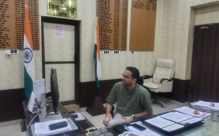 गांधी जयंती की तैयारियों को लेकर डीएम ने की बैठक