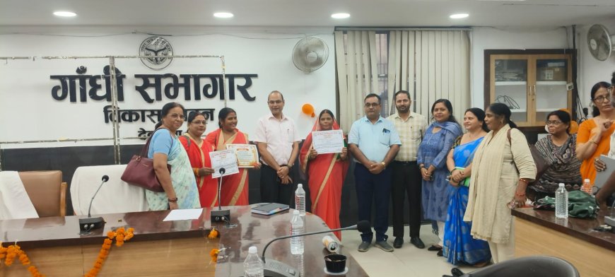 देवरिया में 9वें राष्ट्रीय पोषण माह का हुआ शुभारम्भ