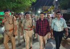 देवरिया में डीएम और एसपी ने किया पैदल गश्त, आमजन से संवाद कर दिलाया सुरक्षा का भरोसा
