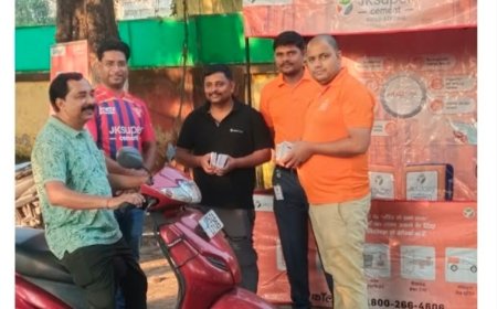 जेके सीमेंट की अनूठी पहल, मॉर्निंग वॉकर्स के दौरान दी घर बनाने और निर्माण में अच्छे सामग्री की जानकारी