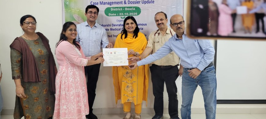कालाजार, मलेरिया की रोकथाम का दिया गया प्रशिक्षण, छात्राओं व चिकित्सकों के लिए कार्यशाला का आयोजन 