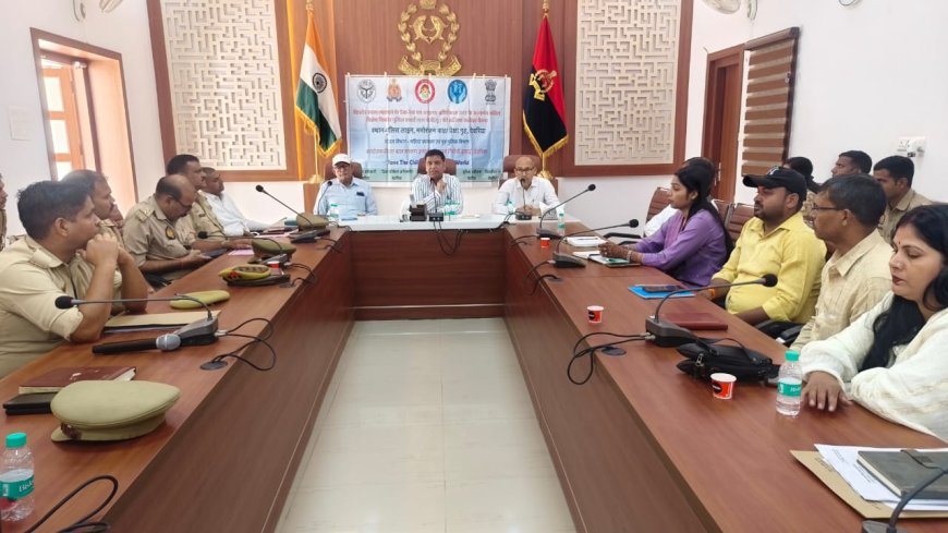 विशेष किशोर पुलिस इकाई (एसजेपीयू) की अक्टूबर माह की मासिक समीक्षा बैठक आयोजित